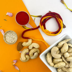 Bhai Dooj Thread And Cashews Bhai Dooj Thread And Cashews