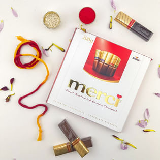 Bhai Dooj Thread And Chocolate Bliss