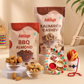 Bhai Dooj Tika Thali With Healthy Treats