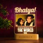 Bhaiya Acrylic Photo Lamp