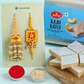 Bhaiya Bhabhi Designer Rakhi with Sweets