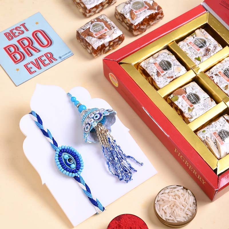 Bhaiya Bhabhi Evil Eye Rakhis With Figberry