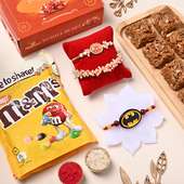 Bhaiya Bhabhi N Kids Rakhi With Sweet Treats