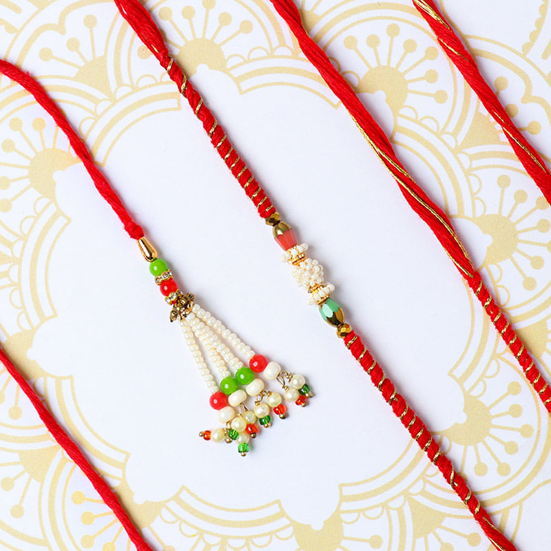 Order Lumba Rakhi For Bhaiya Bhabhi Online