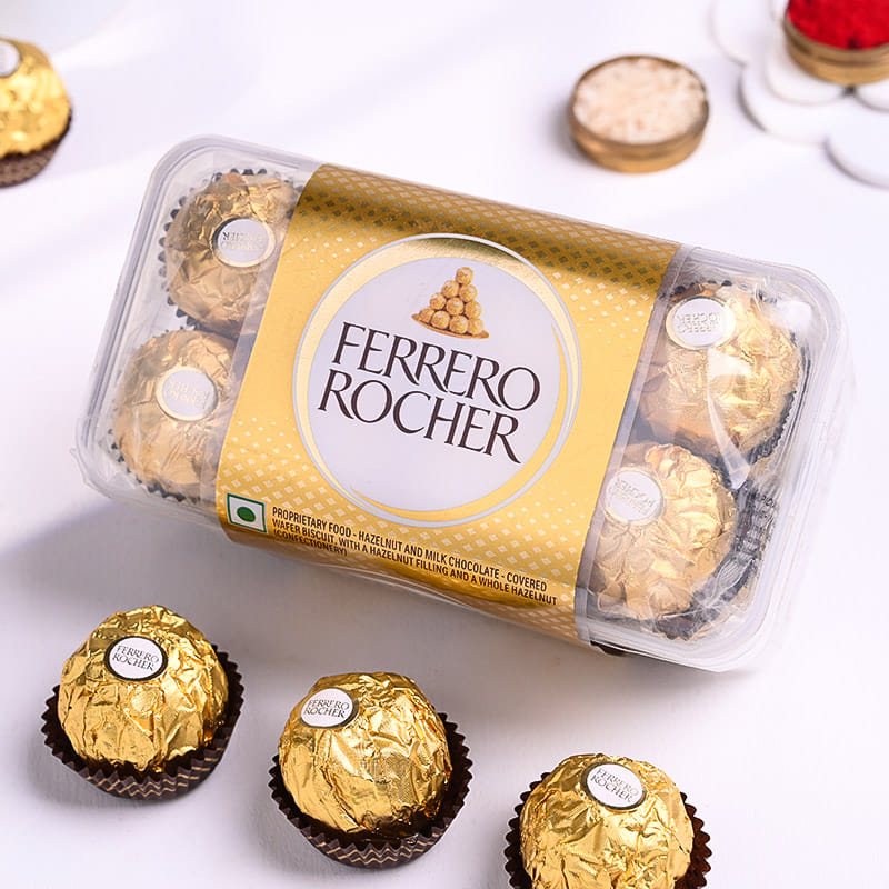 Elegant Bhaiya Bhabhi Rakhi Set with Festive Treats