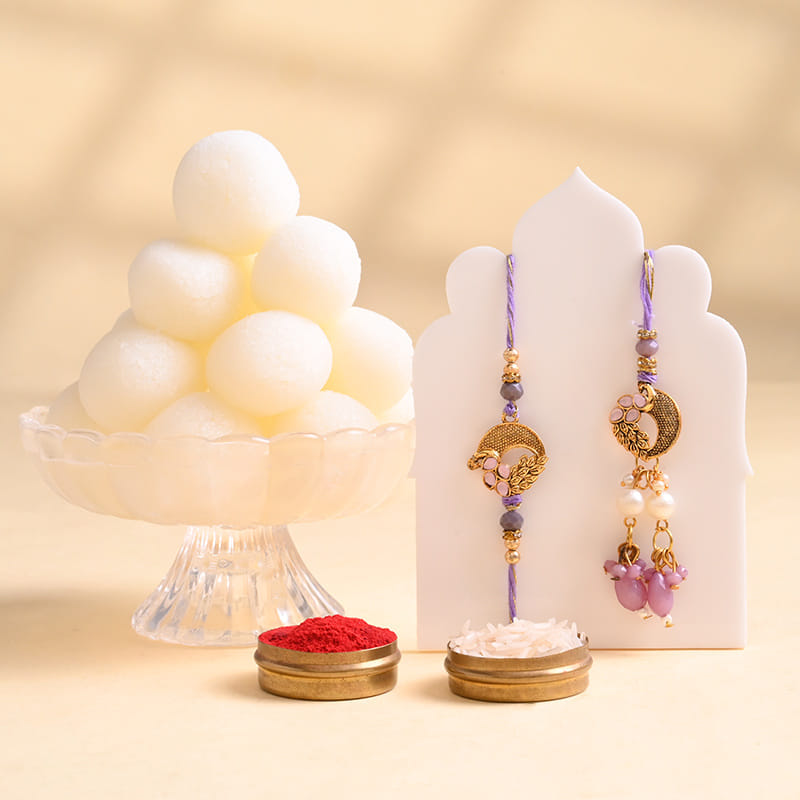 Bhai Bhabhi Rakhi With Rasgullas