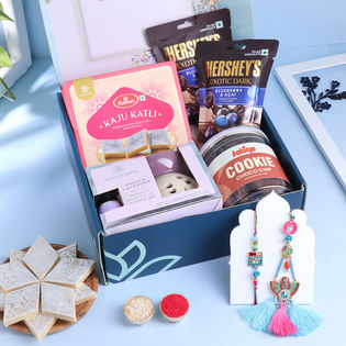 Bhaiya Bhabhi Rakhi With Treats N Oil Burner