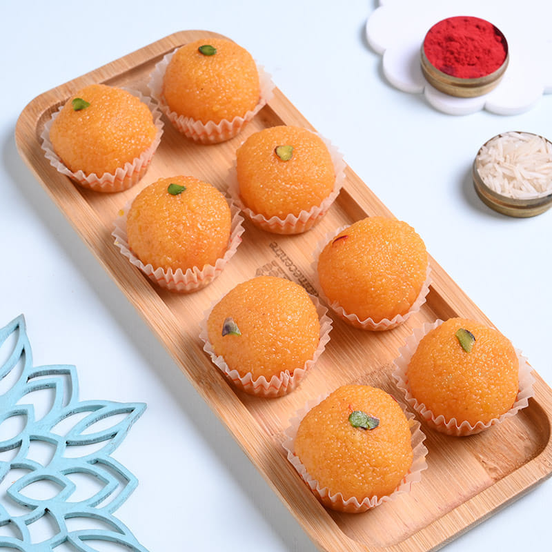 Bhaiya Bhabhi Rakhis With Festive Motichoor Ladoo