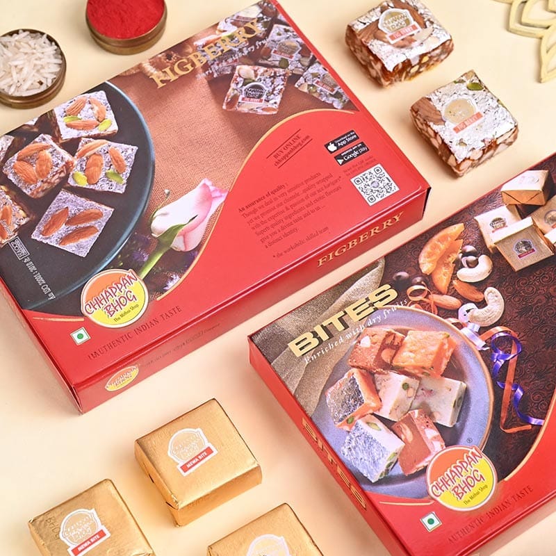 Bhaiya Bhabhi Rakhis With Figberry N Mewa Bites