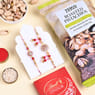 Bhaiya Bhabhi Ruby Rakhi Set With Nuts N Choco