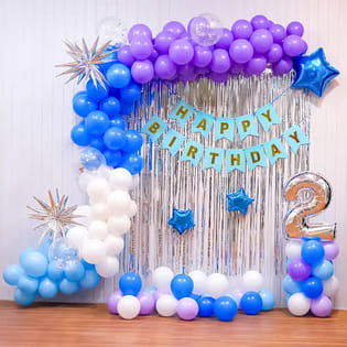 Birthday Bash Balloon Arch