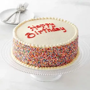 Sprinkle Birthday Choco Cake