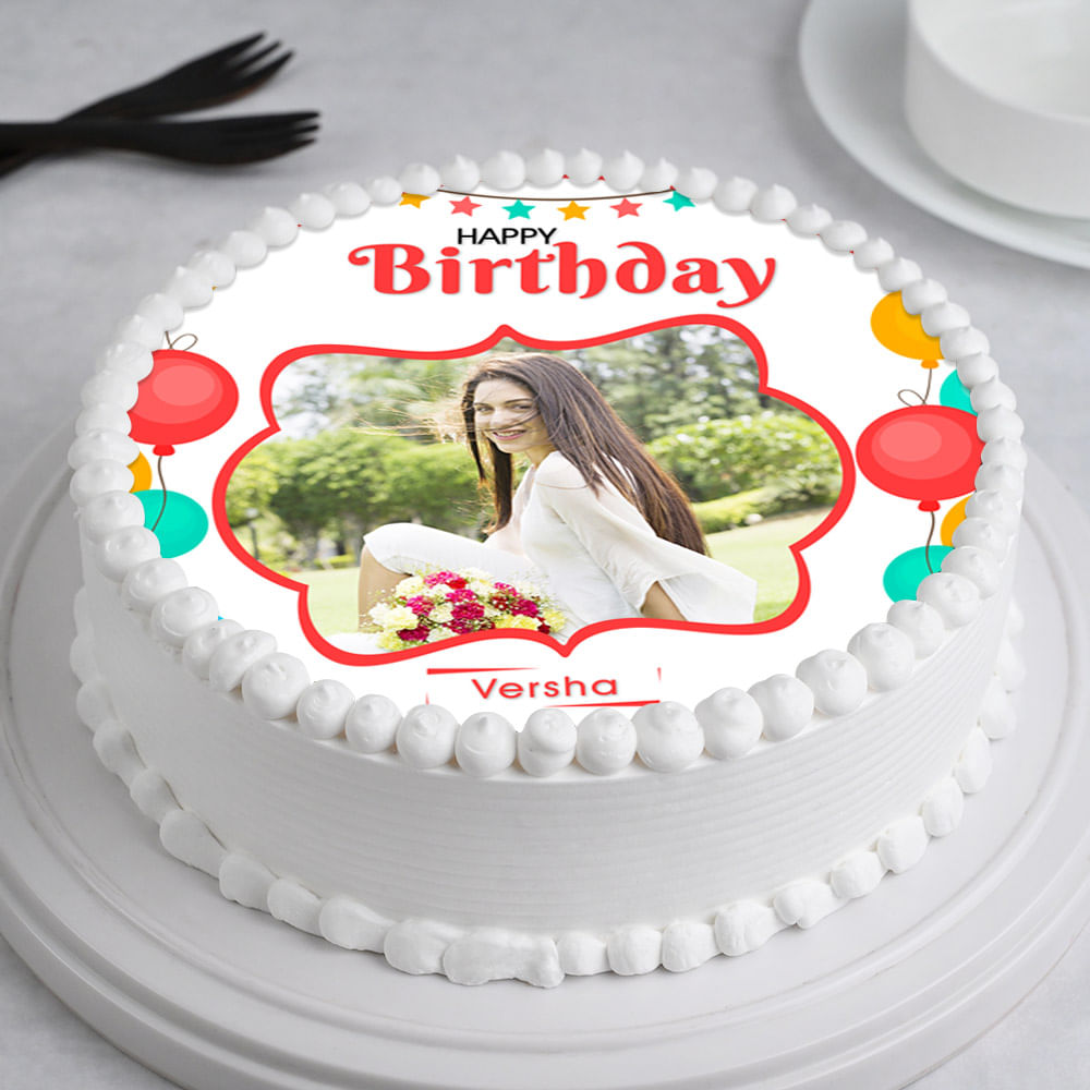 Birthday Eggless Poster Cake