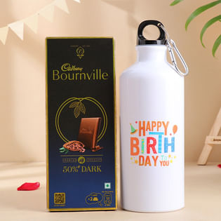 Birthday Sipper And Dark Chocolate Treat