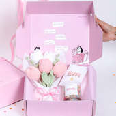 Birthday Surprise Pink Gift Box