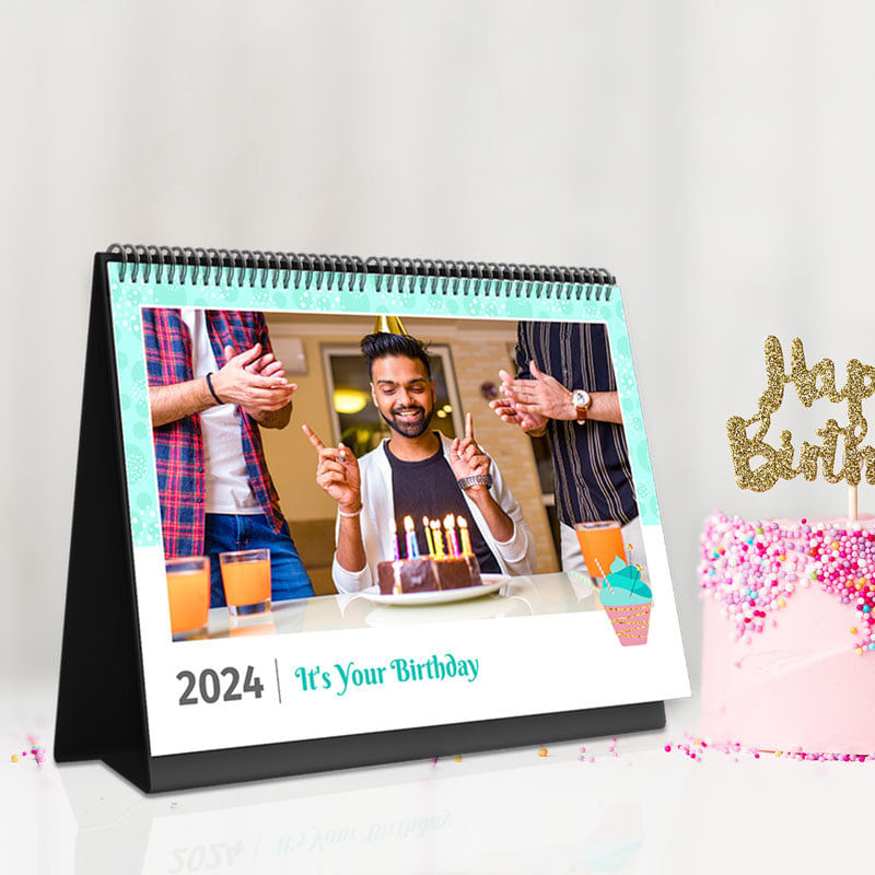 Birthday Table Top Calendar