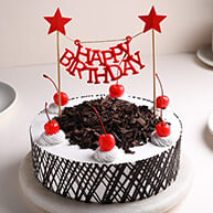 Order Birthday Cakes Online via Flower Aura