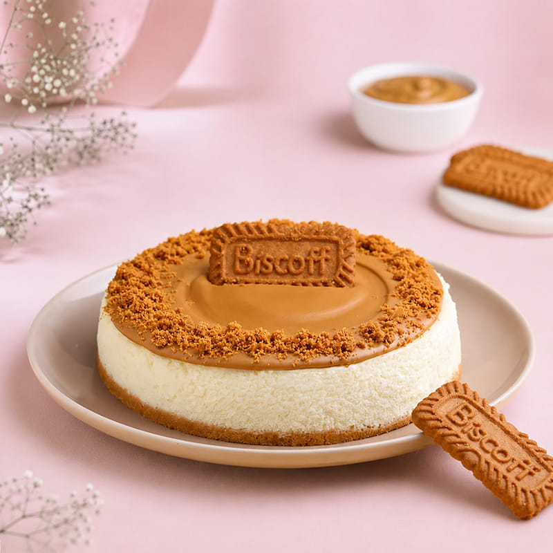 Biscoff Baked Cheesecake