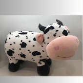 Black And White Cow Soft Toy