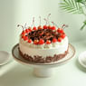 Sumptuous Black Forest New Year Cake