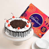 Black Forest Cake With Cadbury Celebrations