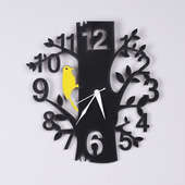 Black Tree Wall Clock
