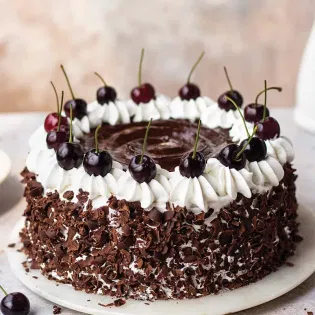 Cherry Crown Blackforest Cake