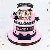 Blackpink Birthday Theme Cake