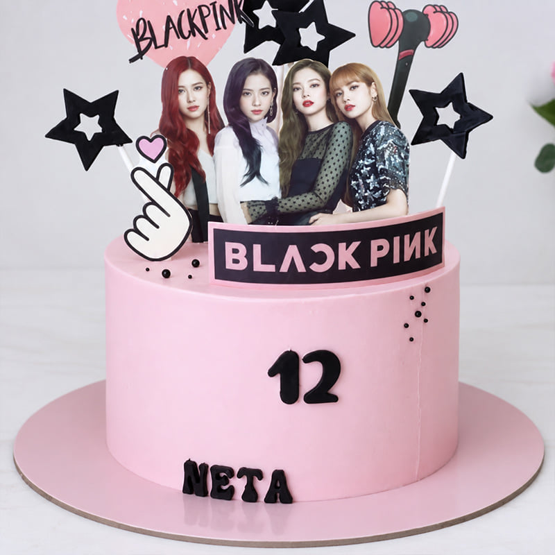 Blackpink Fan Theme Cake