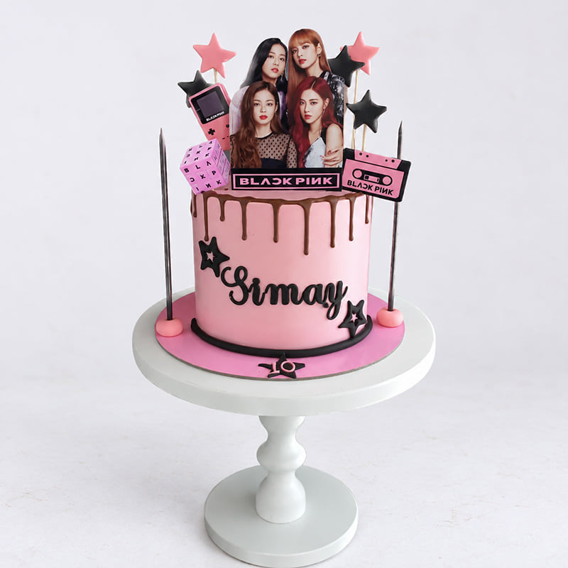 Blackpink K-Pop Theme Cake