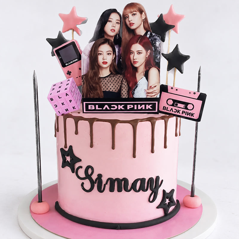 Blackpink K-Pop Theme Cake