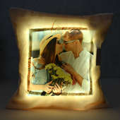 Blazing Love LED Cushion for Marriage Anniversary