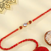 Blessed Bond Rudraksha Rakhi