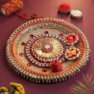 Blessed Designer Pooja Thali