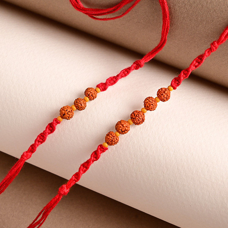 Send Rudraksh Rakhi Online For Brother in India