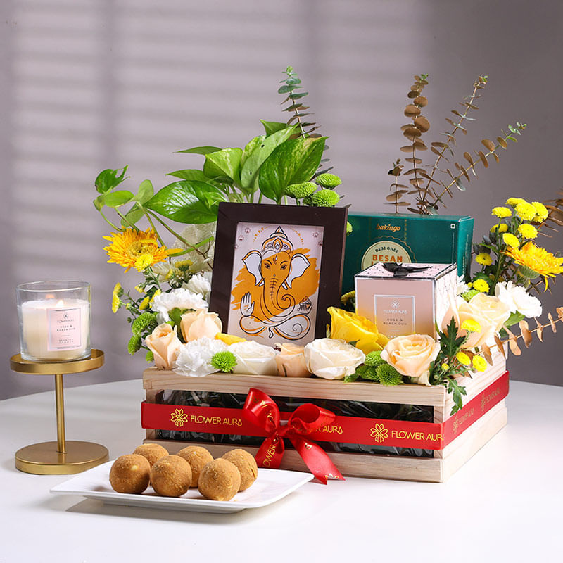 Blooming Blessings Treasure Basket