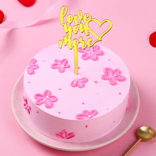 Blooming Love Chocolate Cake