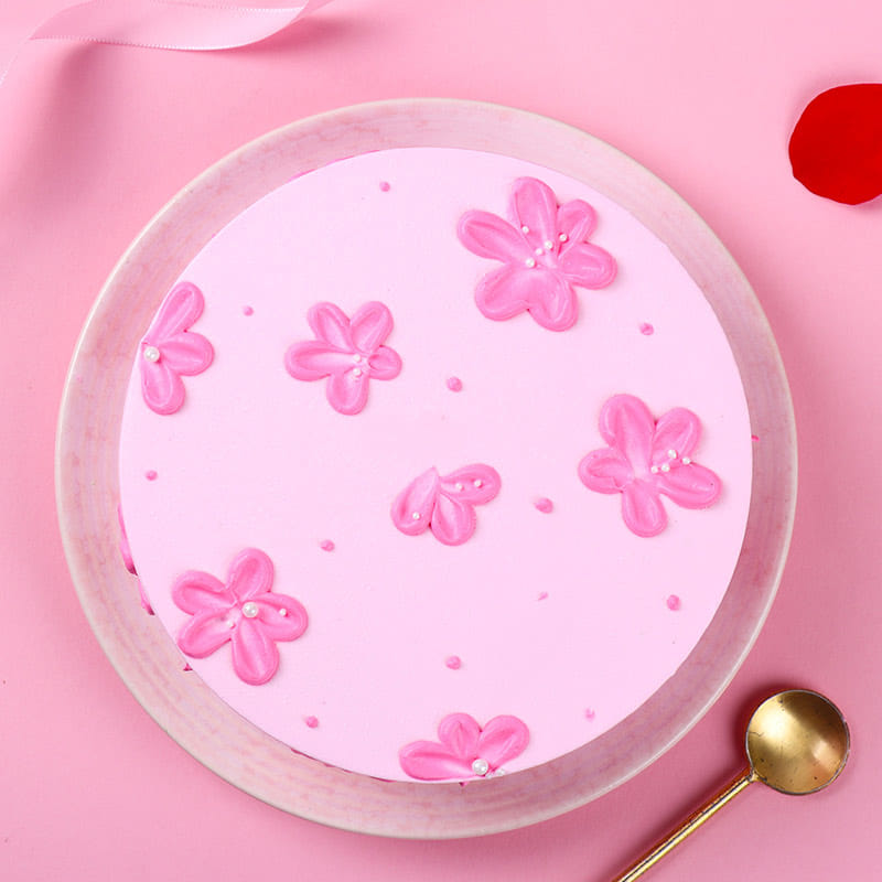 Blooming Love Chocolate Cake