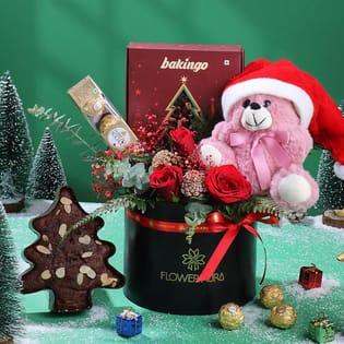 Blooms Snuggle N Treats Xmas Hamper