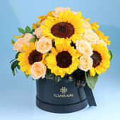 Blooms Wrapped In Sunrise Hues