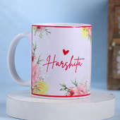 Blossoming Personalised Mug