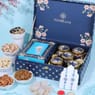 Blue Evil Eye Rakhi Duo N Treats Hamper