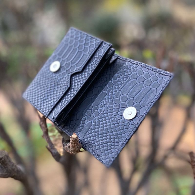 Blue Mini Card Holder