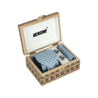 Blue Necktie N Suit Accessories