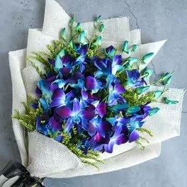 Blue Orchids Bouquet