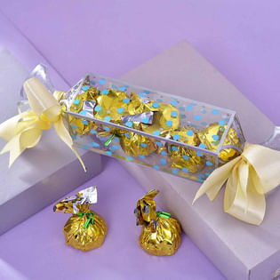 Blue Sling Bag N Perfume N Chocolate