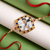 Top view of Personalised Rakhi for Brother