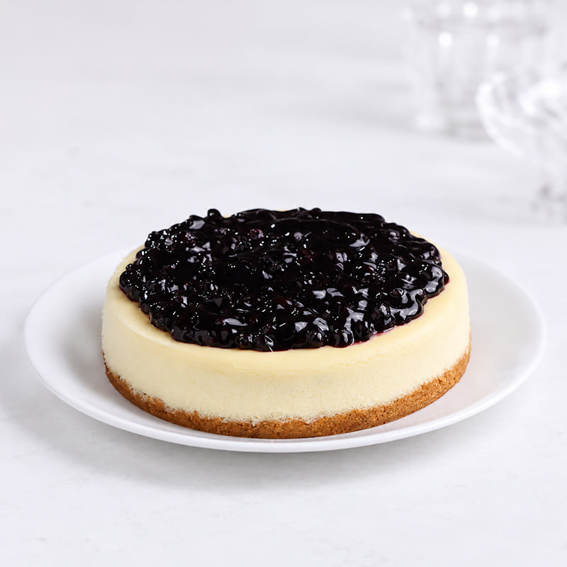 Blueberry Baked Cheesecake Delight