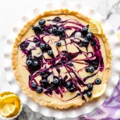 Tangy Blueberry Tart Cake