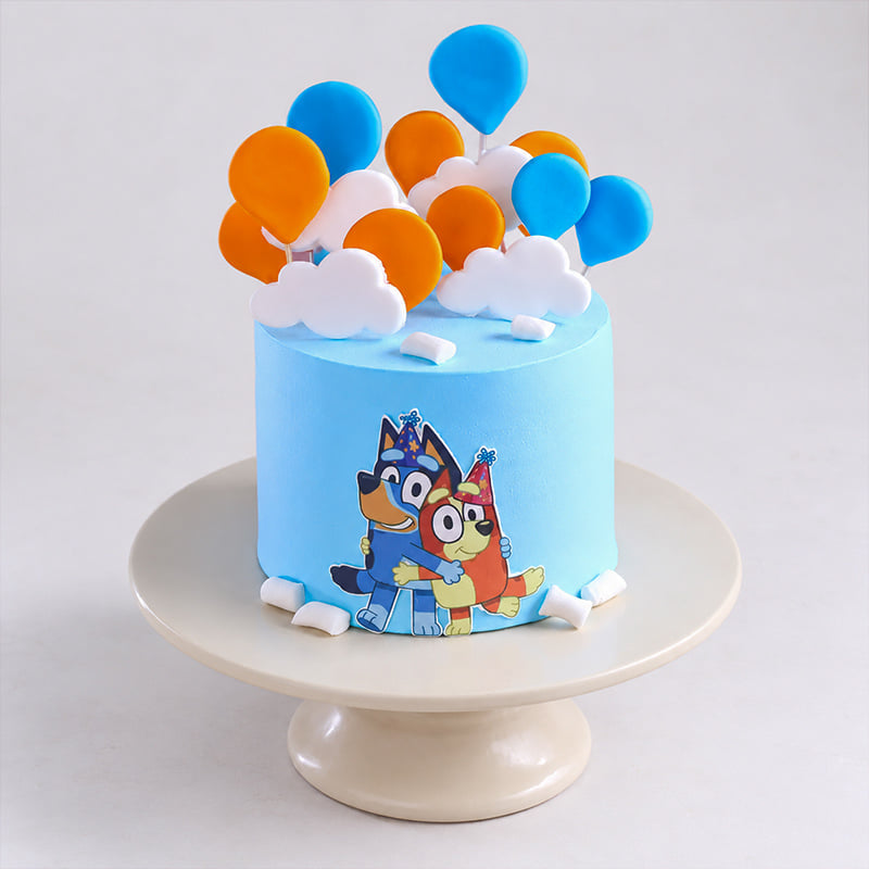 Bluey N Bingo Party Cake